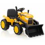 Dětský traktor na dálkové ovládání - Žlutý 02