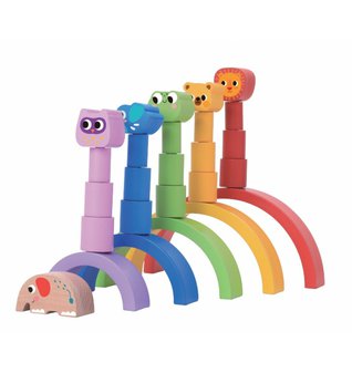 Montessori balanční duha se zvířátky