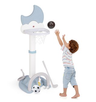 Dětská basketbalový koš 4 v 1 Moon
