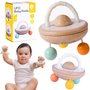Classic World Montessori chrastítko UFO 04