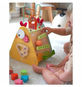 Montessori Activity board trojúhelník - 10v1