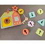 Classic World Montessori dřevěné provlékací bloky 08