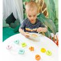 Classic World Montessori dřevěné provlékací bloky 010