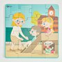 Classic World Puzzle 4v1 - Dětský den 03