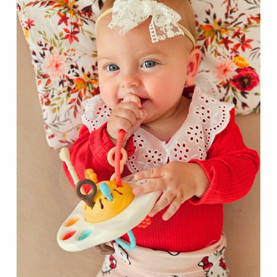 Montessori smyslová hračka - Multifunkční UFO