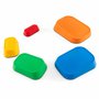 Barevné nášlapné kameny obdelníkové 5ks 03