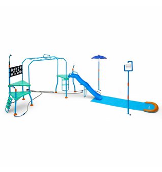 Dětské vodní hřiště - Water Park Blaster Course