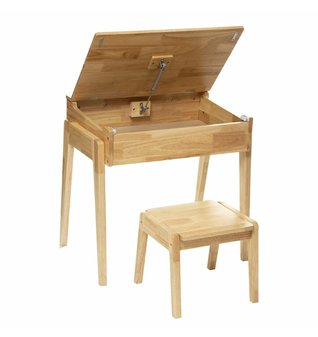 dětský psací stůl s úložným prostorem a stoličkou 04