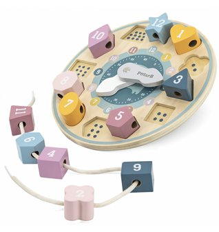 Montessori učící deska - Hodiny