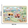 Montessori dřevěné puzzle Dopravní prostředky 03