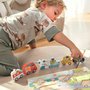 Montessori dřevěné puzzle Dopravní prostředky 08