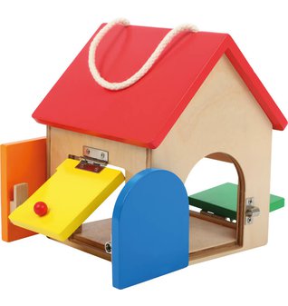 Montessori "Activity Board" domeček se zámky malý