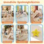 Montessori Piklerové trojúhelník se skluzavkou Panda Beige 06