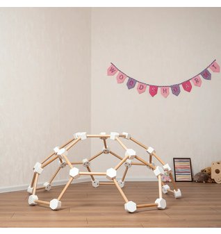 Montessori dětská prolézačka SPIDER vel. XL white