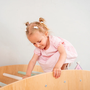 Montessori dětské hřiště Tower Climbing s rampou v provedení wood/pastel - 08
