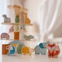 Montessori Vyvažovací věž se zvířátky 04