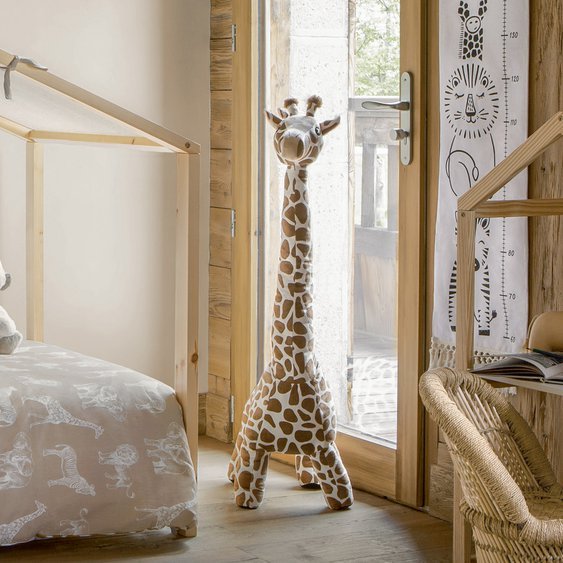 plyšová žirafa XL