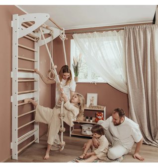 Montessori žebřiny White