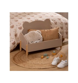 Dětský box na hračky - Medvídek hnědá