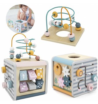 Montessori kostka 5v1