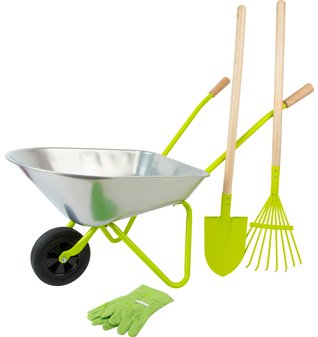 Velký zahradní set pro děti - kolečko, h